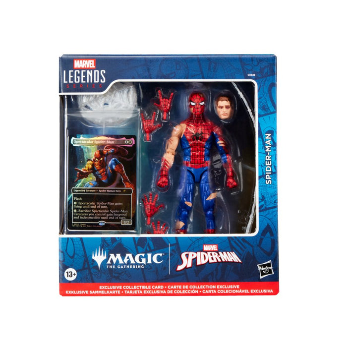 EAN 5010996323156 - Marvel Legends Series Magic: The Gathering Battle-Damaged Spider-Man imagen 9