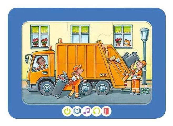 EAN 4005556002276 - tiptoi 00227 puzzle Puzzle rompecabezas 6 pieza(s) Vehículos imagen 4