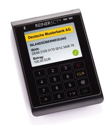 EAN 4011170081719 - Reiner SCT cyberJack wave lector rfid Bluetooth Antracita, Negro imagen 1