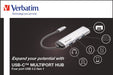 EAN 0023942491477 - Verbatim USB-C Multiport Hub USB 3.2 Gen 1 (3.1 Gen 1) Type-C 5000 Mbit/s Gris imagen 6