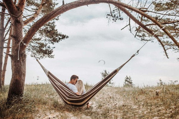 EAN 4030454003193 - AMAZONAS AZ-1019900 hamaca Hamaca colgante 3 personas(s) Algodón, Poliéster Marrón imagen 2