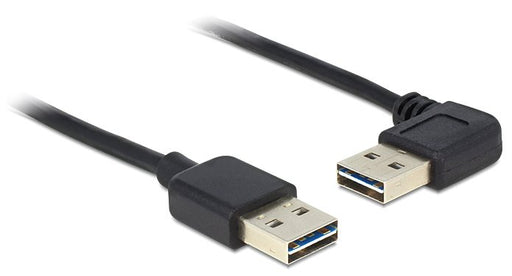 EAN 4043619834679 - DeLOCK 5m USB 2.0 A m/m 90° cable USB USB A Negro imagen 1