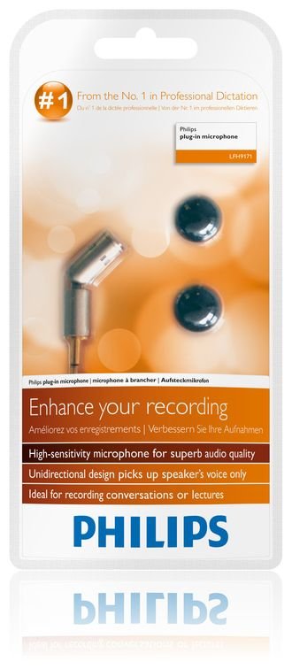 EAN 0037849984123 - Philips LFH9171/00 micrófono Plata imagen 2