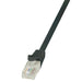 EAN 4052792023787 - LogiLink 0.5m Cat.6 U/UTP RJ45 cable de red Negro 0,5 m Cat6 U/UTP (UTP) imagen 1