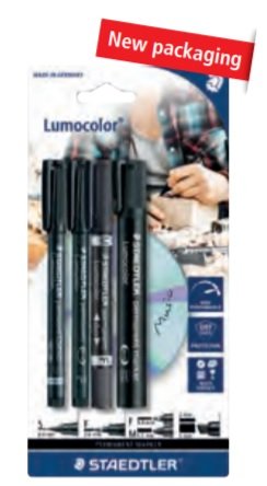 EAN 4007817186152 - Staedtler 60 BK marcador permanente Negro 4 pieza(s) imagen 1