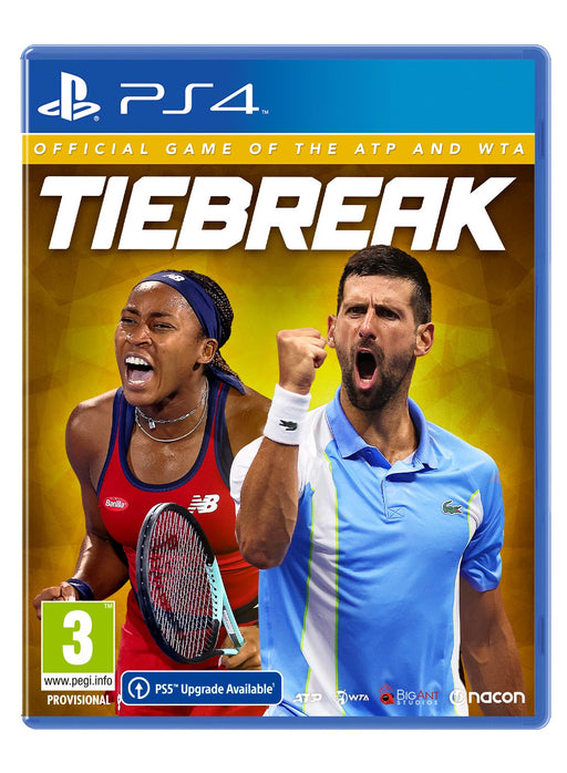 EAN 3665962020908 - NACON TIEBREAK: Official game of the ATP and WTA Estándar PlayStation 4 imagen 1