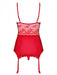 EAN 5901688213353 - Obsessive Lovica Conjunto de lencería Rojo Elastano, Poliamida imagen 2