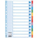 EAN 5902812001945 - Esselte Multi-coloured Cardboard Dividers divisor 10 pieza(s) imagen 1
