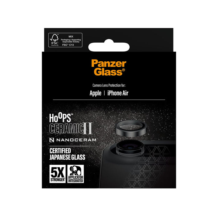 EAN 5715685027901 - PanzerGlass ® Hoops® Ceramic II Camera Lens Protector iPhone Air Protector de pantalla Apple 1 pieza(s) imagen 3