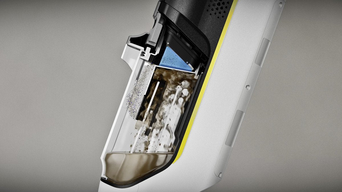 EAN 4066529177957 - Kärcher FCV 2 Natural N aspiradora de mano Blanco Sin bolsa imagen 2