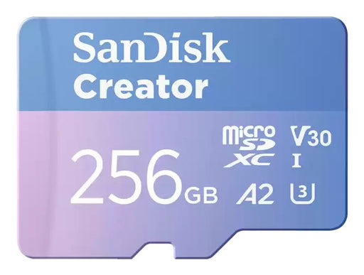 EAN 0619659217242 - SanDisk Creator 256 GB MicroSDXC UHS-I Clase 10 imagen 1