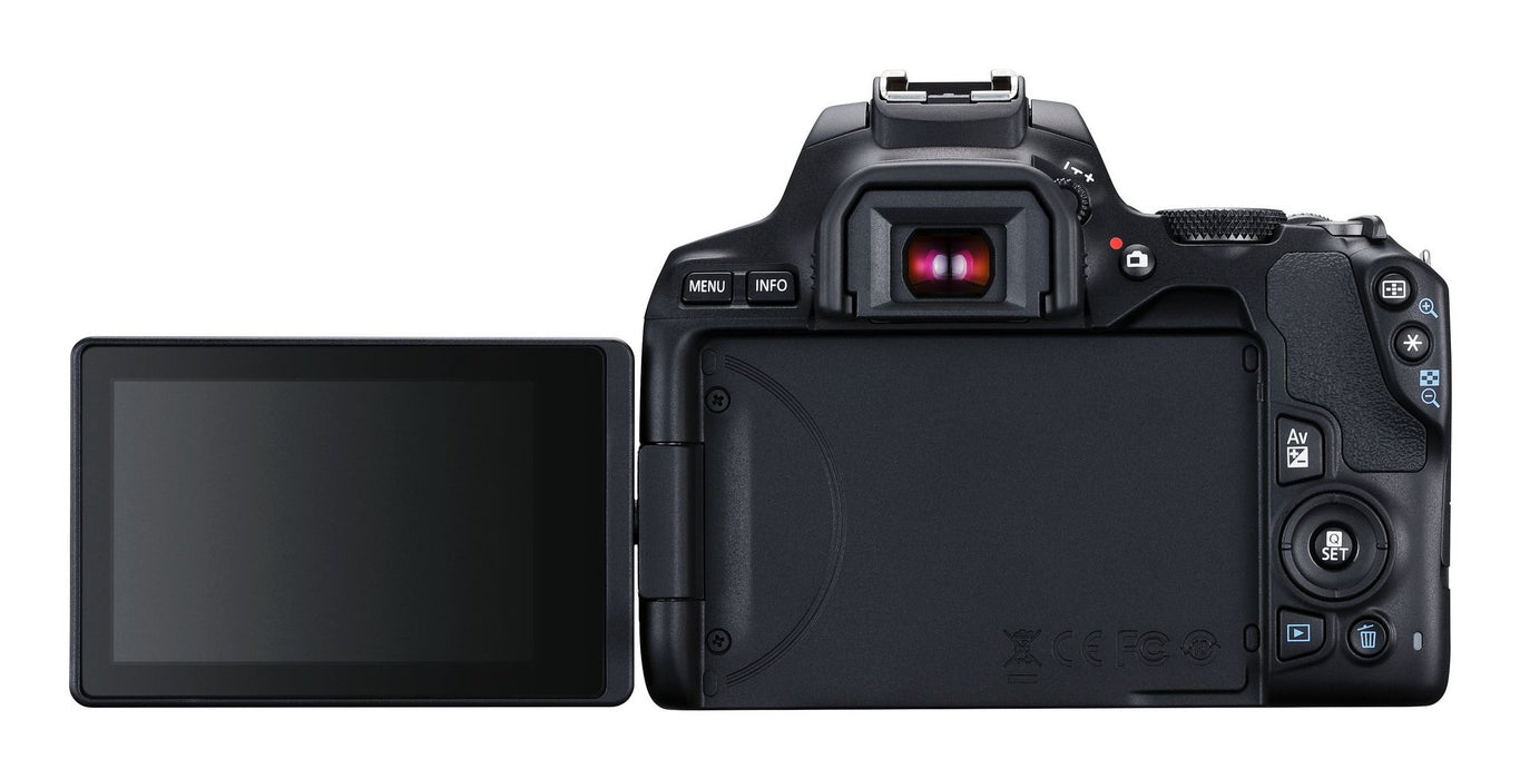 EAN 4549292132717 - Canon EOS 250D+EF-S 18-55mm Juego de cámara SLR 24,1 MP CMOS 6000 x 4000 Pixeles Negro imagen 7