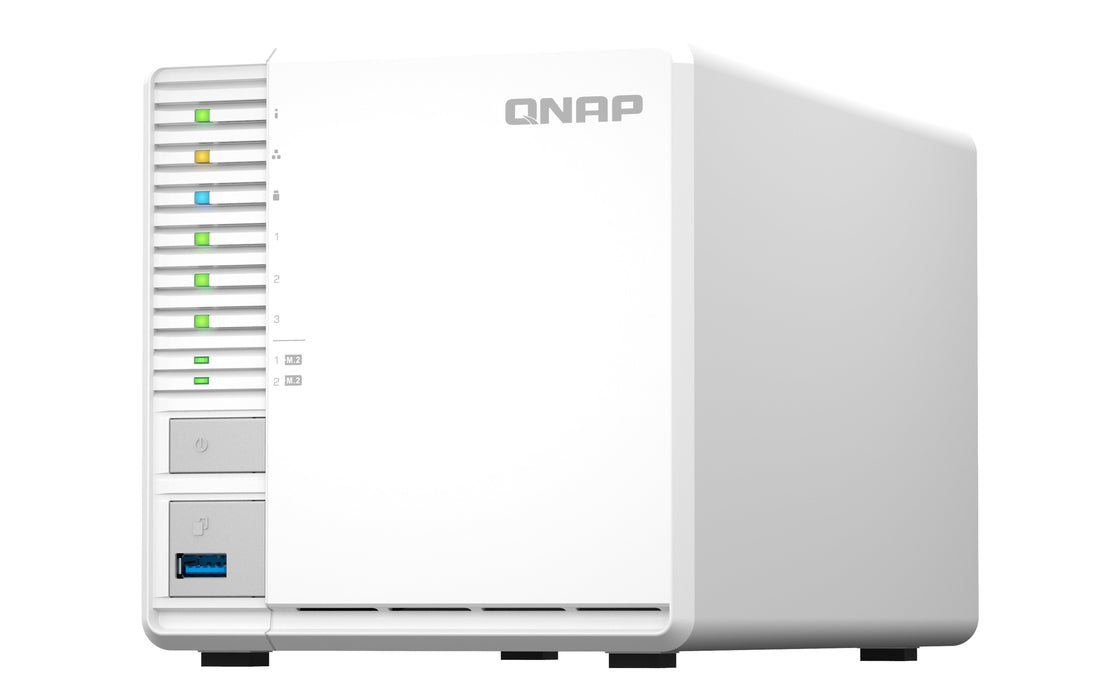 EAN 4711103082041 - QNAP TS-364 NAS Torre Intel® Celeron® N5095 8 GB DDR4 0 TB QNAP Turbo System Blanco imagen 6