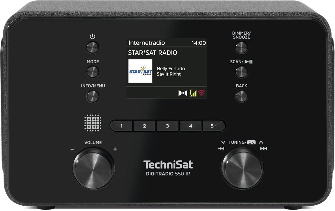 EAN 4019588039957 - TechniSat DigitRadio 550 IR Personal Digital Negro imagen 1