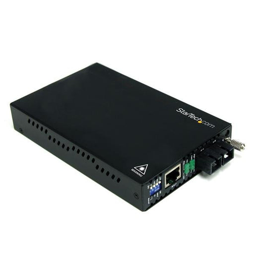 EAN 0065030846264 - StarTech.com ET90110SM302 convertidor de medio 200 Mbit/s 1310 nm Negro imagen 1