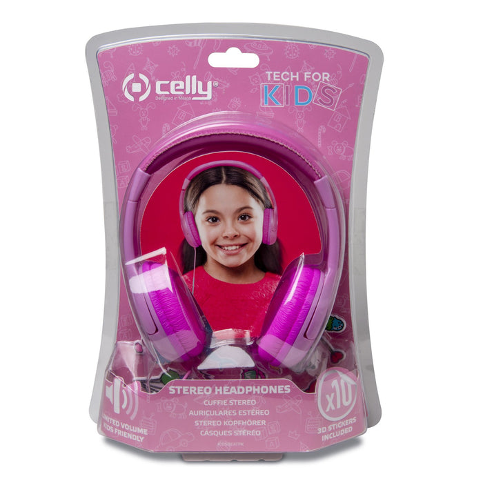 EAN 8021735752653 - Celly KidsBeat Auriculares Alámbrico Diadema Música Rosa imagen 6