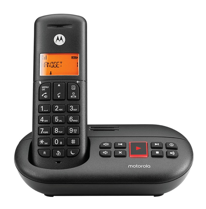 EAN 5055374703038 - Motorola E211 Teléfono DECT Identificador de llamadas Negro imagen 1