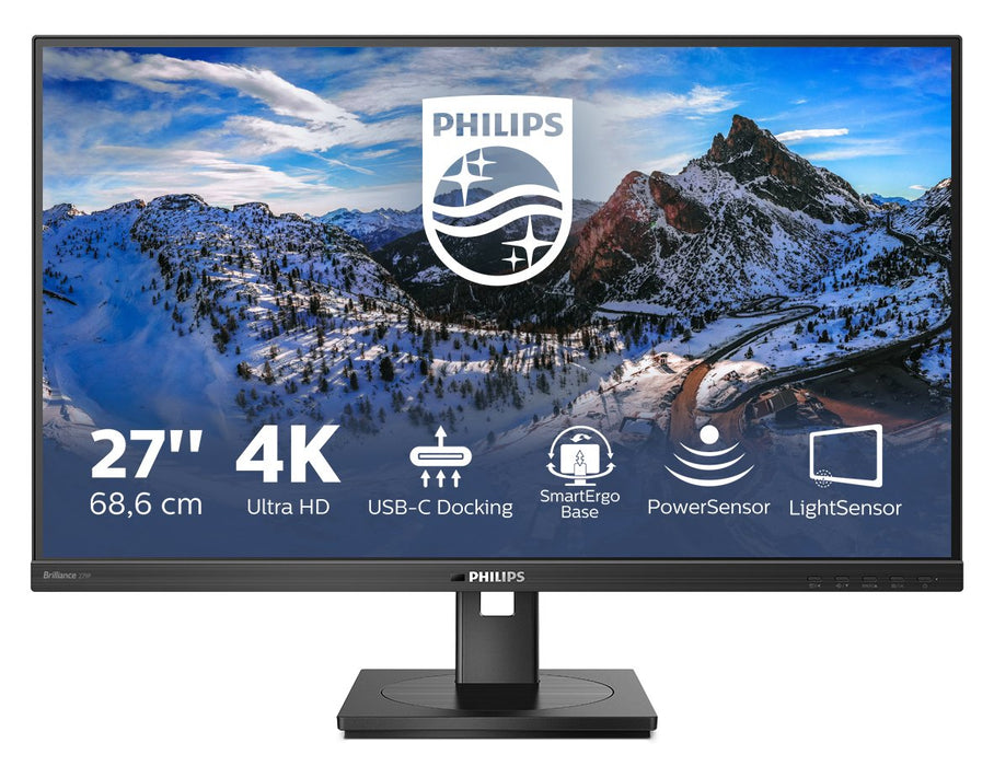 EAN 8712581764371 - Philips 279P1/00 LED display 68,6 cm (27") 3840 x 2160 Pixeles 4K Ultra HD Negro imagen 1