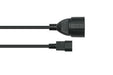 EAN 4066857003225 - Kabelmeister SK1402-S010 cable de transmisión Negro 1 m C14 acoplador Enchufe tipo F imagen 2