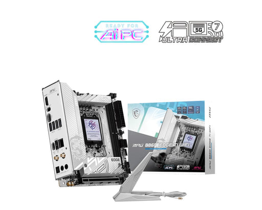 EAN 4711377350174 - MSI MPG B860I EDGE TI WIFI placa base Intel B860 LGA 1851 (Socket V1) mini ITX imagen 2