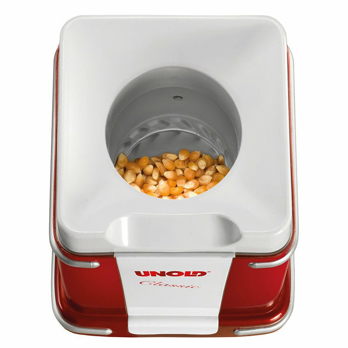 EAN 4011689485251 - Unold Classic palomitas de maiz poppers Rojo, Plata, Blanco 900 W imagen 4