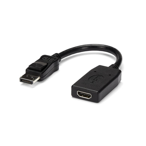 EAN 0065030830799 - StarTech.com DP2HDMI adaptador de cable de vídeo 0,24 m HDMI tipo A (Estándar) Negro imagen 1