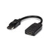 EAN 0065030830799 - StarTech.com DP2HDMI adaptador de cable de vídeo 0,24 m HDMI tipo A (Estándar) Negro imagen 1