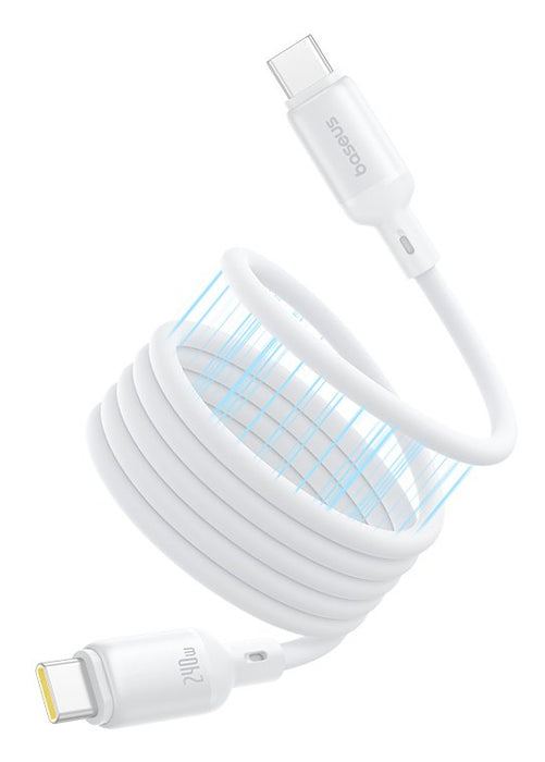 EAN 6932172677503 - Baseus PicoGo cable USB USB 2.0 1 m USB C Blanco imagen 1