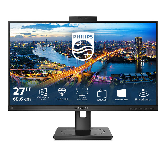 EAN 8712581768270 - Philips B Line 275B1H/00 pantalla para PC 68,6 cm (27") 2560 x 1440 Pixeles 2K Ultra HD LED Negro imagen 1