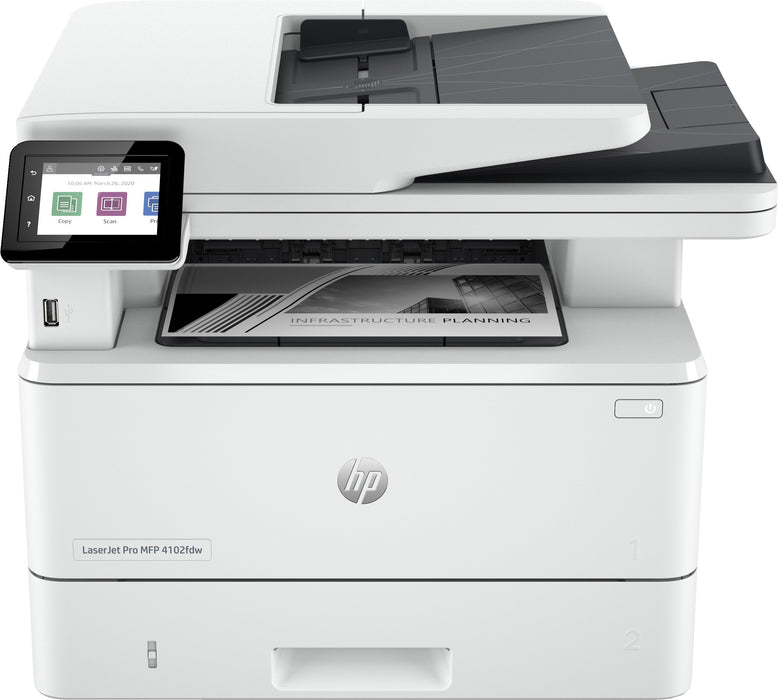 EAN 0195161936289 - HP LaserJet Pro MFP 4102fdw Printer Laser A4 1200 x 1200 DPI 40 ppm Wifi imagen 1