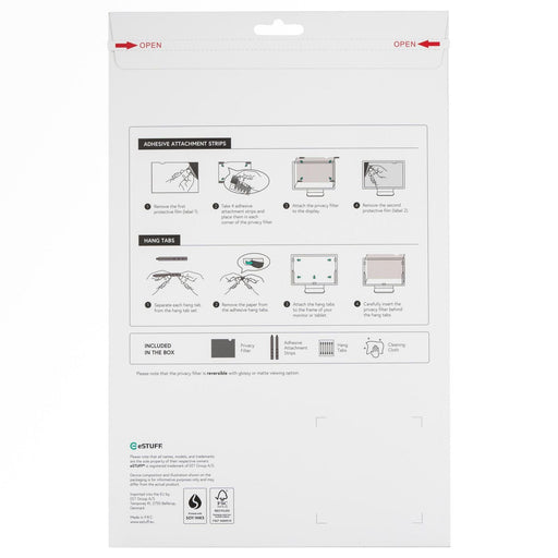 EAN 5715328122697 - eSTUFF GLBE13302174 filtro para monitor imagen 2