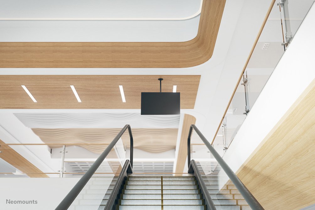 EAN 8717371442460 - Neomounts FPMA-C050BLACK soporte para pantalla de señalización 76,2 cm (30") Negro imagen 10