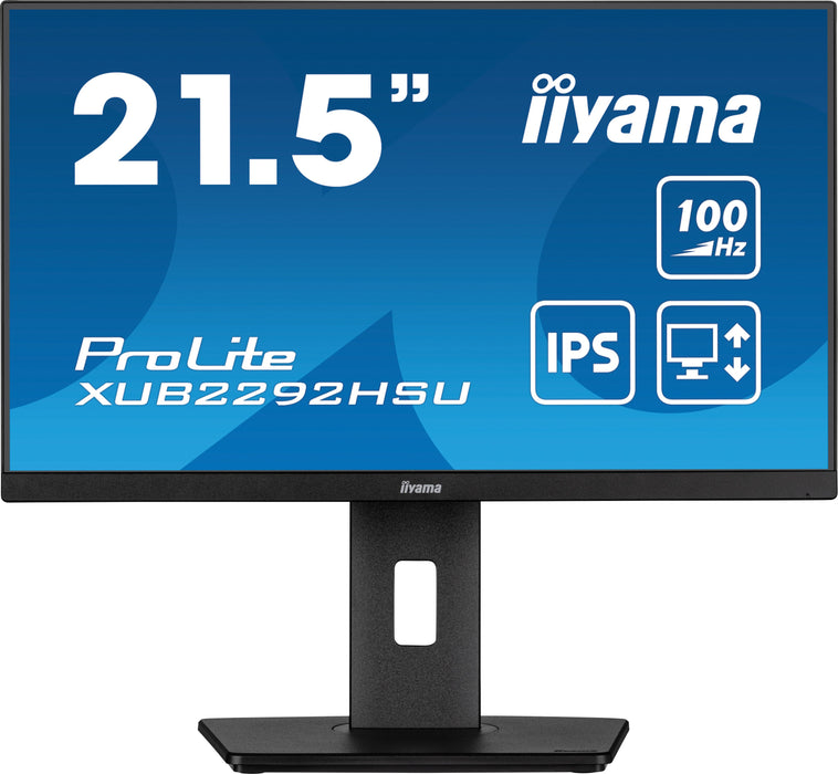 EAN 4948570122554 - iiyama ProLite XUB2292HSU-B6 pantalla para PC 55,9 cm (22") 1920 x 1080 Pixeles Full HD LED Negro imagen 2