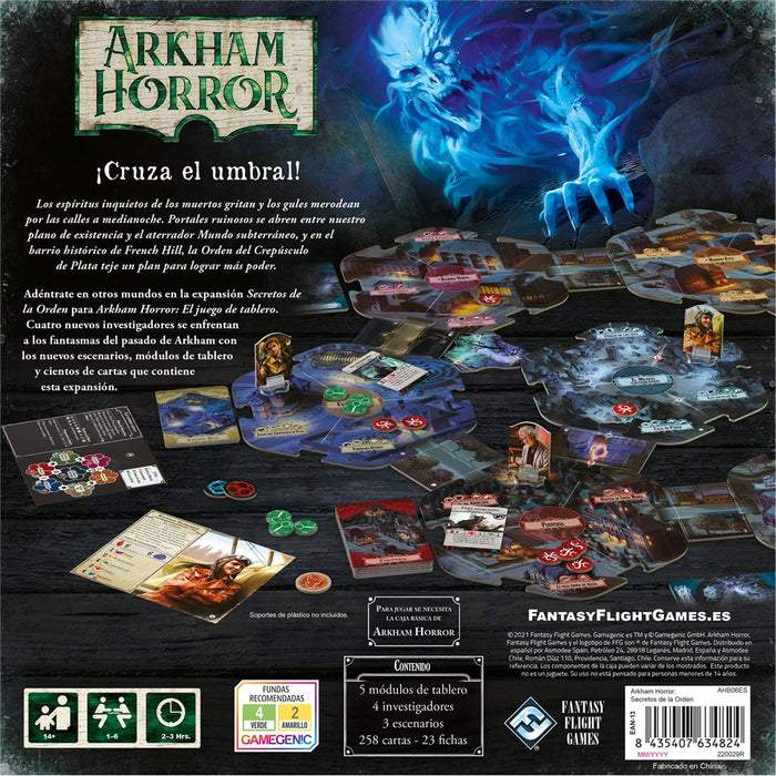 EAN 8435407634824 - Asmodee Arkham Horror Secretos de la Orden Juego de mesa Detective imagen 3