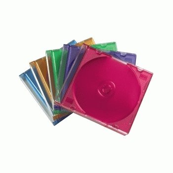 EAN 4007249511669 - Hama CD Slim Box Pack of 25, Coloured 1 discos Multicolor imagen 2