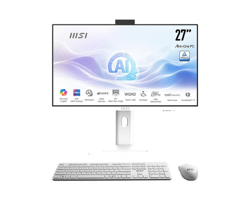 EAN 4711377352246 - MSI Modern AM273QP AI 1UM-081FR Intel Core Ultra 7 155H 68,6 cm (27") 2560 x 1440 Pixeles PC todo en uno  imagen 2