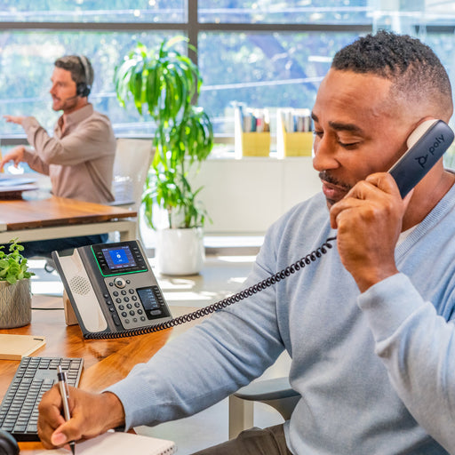 EAN 0197497341386 - Poly Edge E450 IP Phone and PoE-enabled teléfono IP Negro 8 líneas IPS Wifi imagen 2