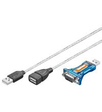 EAN 4040849931284 - Goobay 93128 cable de serie USB tipo A DB-9 imagen 1