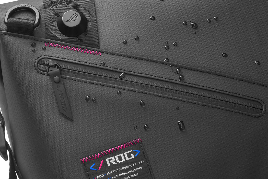 EAN 4711387219287 - ASUS ROG SLASH Duffle Bag Poliéster, Poliuretano (PU), Termoplástico de poliuretano (TPU) Negro Hombre Bo imagen 21