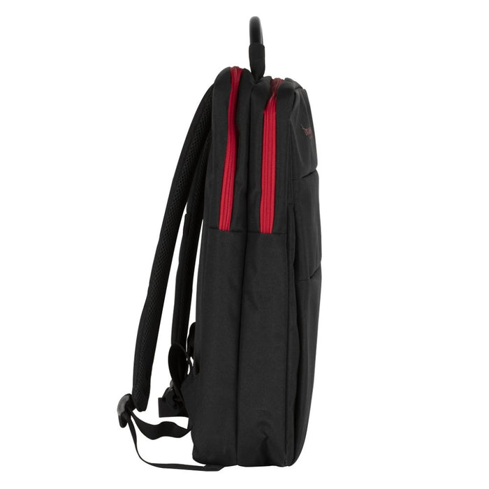 EAN 3328170286169 - Konix Bjorn mochila Mochila informal Negro, Rojo imagen 3