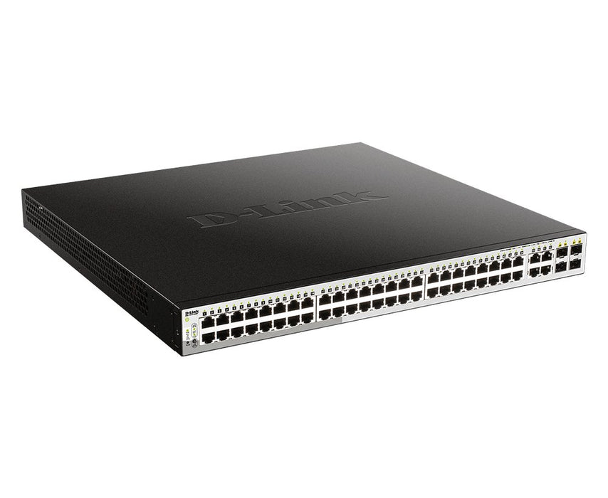 EAN 0790069409592 - D-Link DGS-1210-52MP switch Gestionado L2 Gigabit Ethernet (10/100/1000) 1U Negro imagen 2