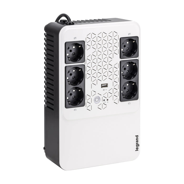 EAN 3414971227279 - Legrand Keor ASI MULTIPLUG 800 FR sistema de alimentación ininterrumpida (UPS) Línea interactiva 0,8 kVA  imagen 2