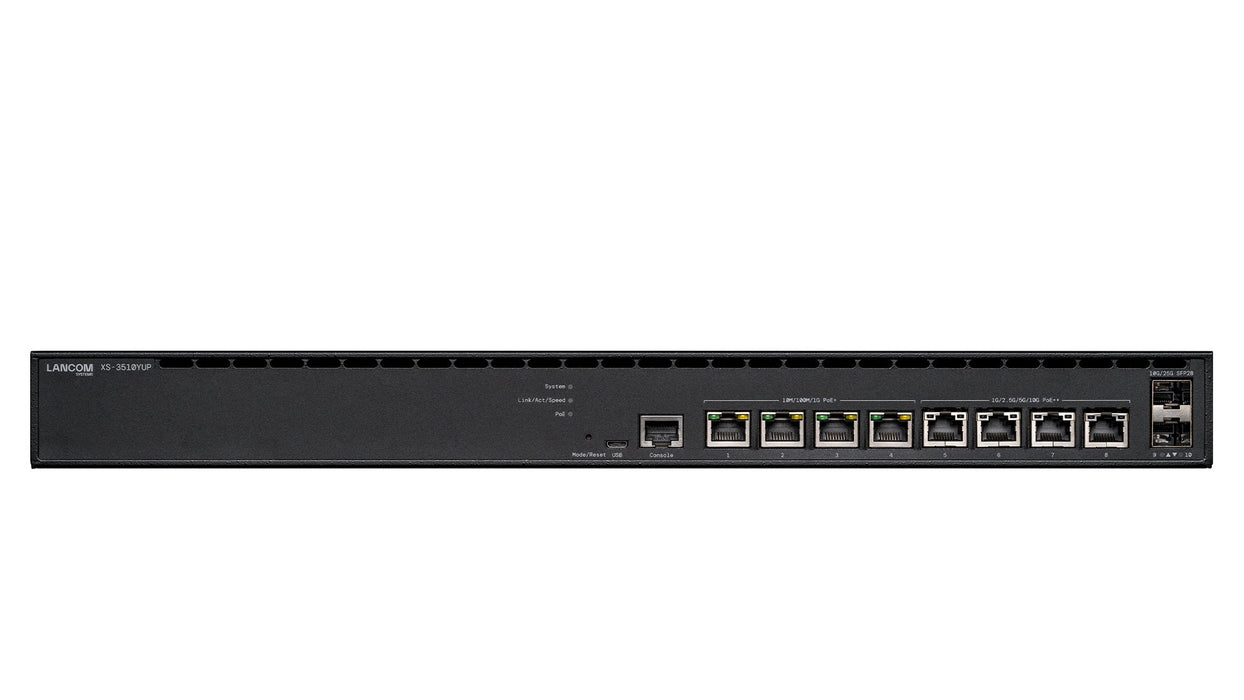 EAN 4044144618895 - LANCOM XS-3510YUP Gestionado L2/L3 2.5G Ethernet (100/1000/2500) Energía sobre Ethernet (PoE) 1U Negro imagen 1