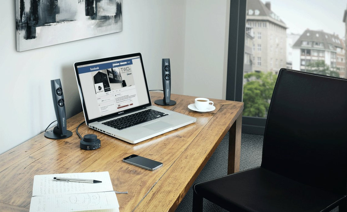 EAN 4039039662114 - Wavemaster Stax BT conjunto de altavoces Universal Negro 2.1 canales 20 W Bluetooth imagen 7