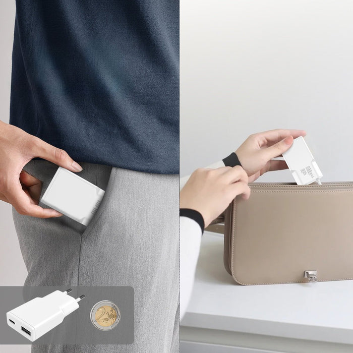 EAN 4252011910267 - 4smarts PDPlug Duos Slim Smartphone, Tableta Blanco Corriente alterna Carga rápida Interior imagen 4