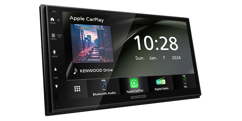 EAN 0019048240620 - Kenwood DMX6523DABS receptor multimedia para coche Negro Wifi Bluetooth imagen 5