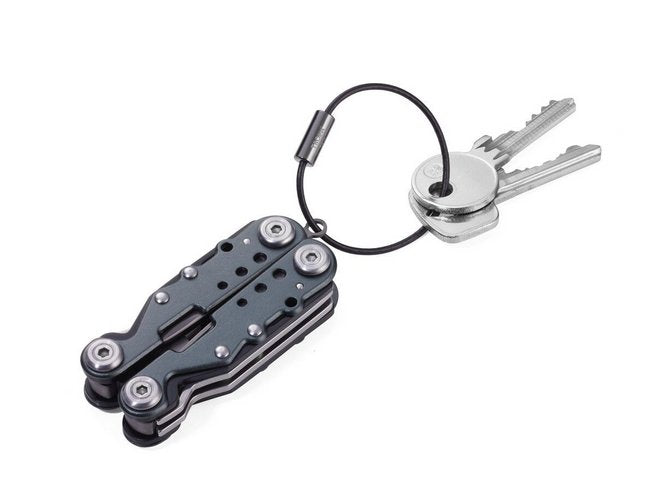 EAN 4024023202155 - TROIKA TOL42/GY alicate multiherramienta Llavero 10 herramientas Gris imagen 3