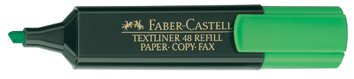 EAN 4005401011651 - Faber-Castell 154863 marcador 1 pieza(s) Punta de cincel Verde imagen 1