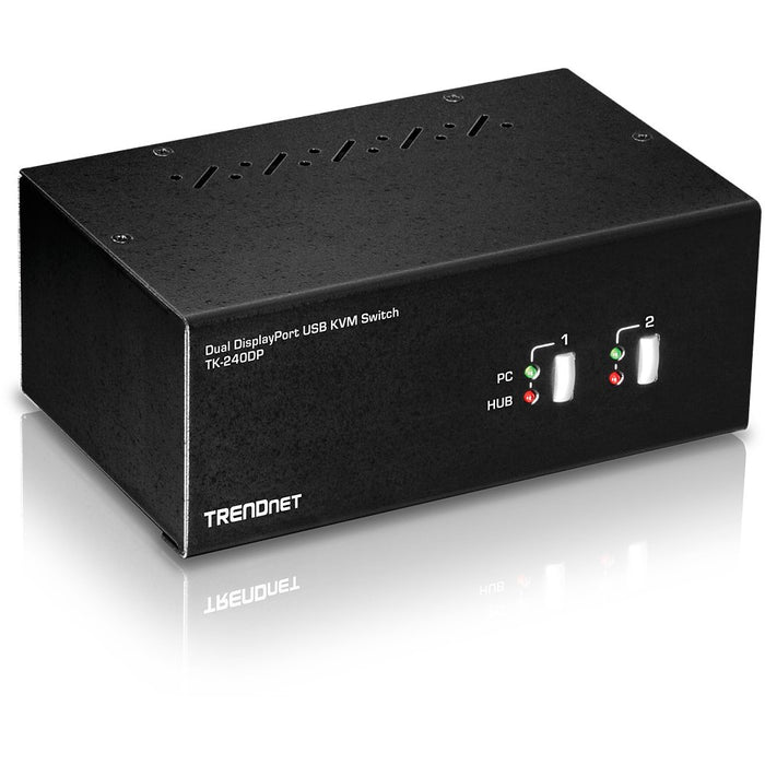 EAN 0710931170139 - Trendnet TK-240DP interruptor KVM Negro imagen 1