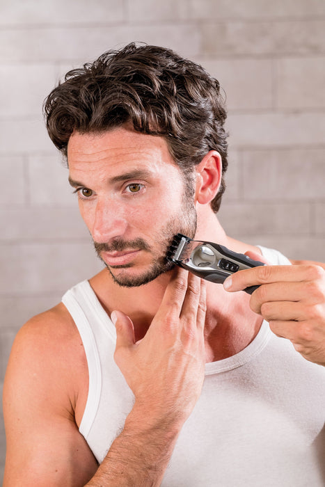 EAN 43197808134 - Wahl 09888-1316 depiladora para la barba AC/Batería 12 2,5 cm Negro, Acero inoxidable imagen 6